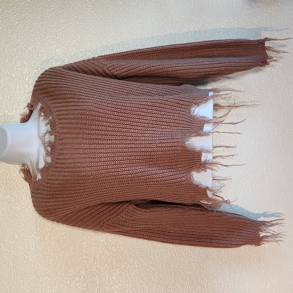 Derek❤Heart Knit Crop Sweater Size S